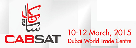CABSAT 2015 logo